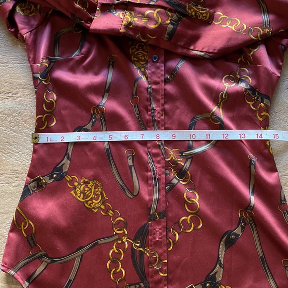 Le Chateau equestrian chic blouse - Picture 4 of 6